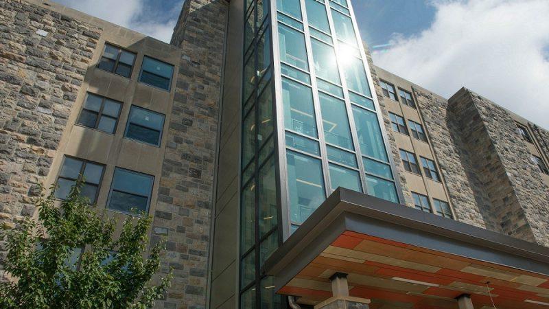O'Shaughnessy Hall underwent a renovation that was completed before the start of the 2018 academic year. 